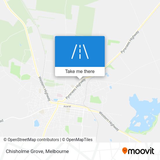 Chisholme Grove map