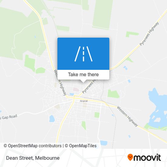 Dean Street map