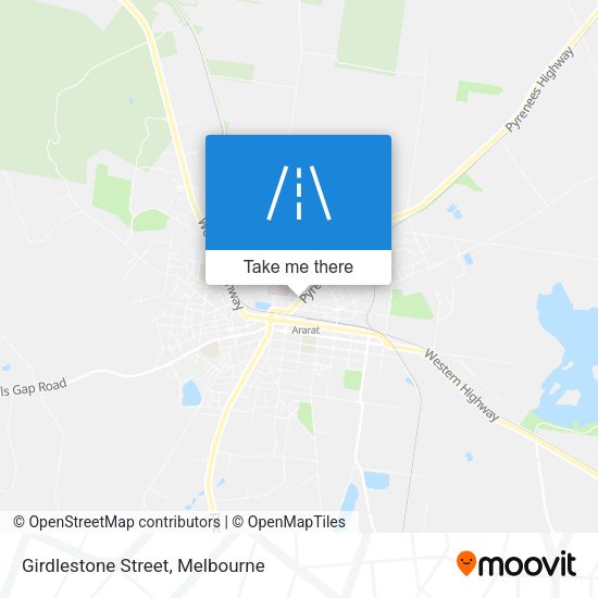 Girdlestone Street map