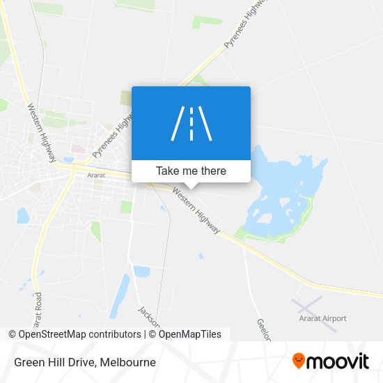 Green Hill Drive map