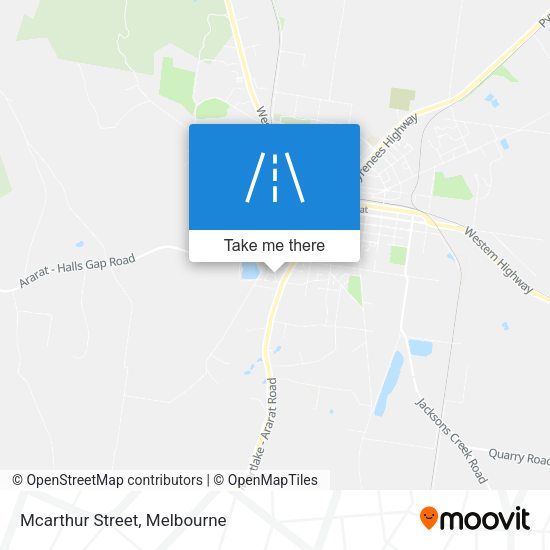 Mcarthur Street map