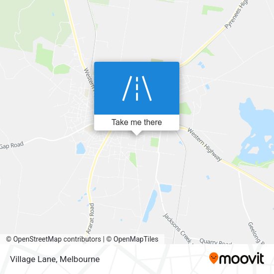 Village Lane map