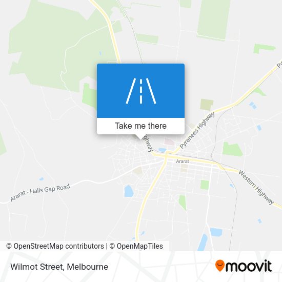 Wilmot Street map
