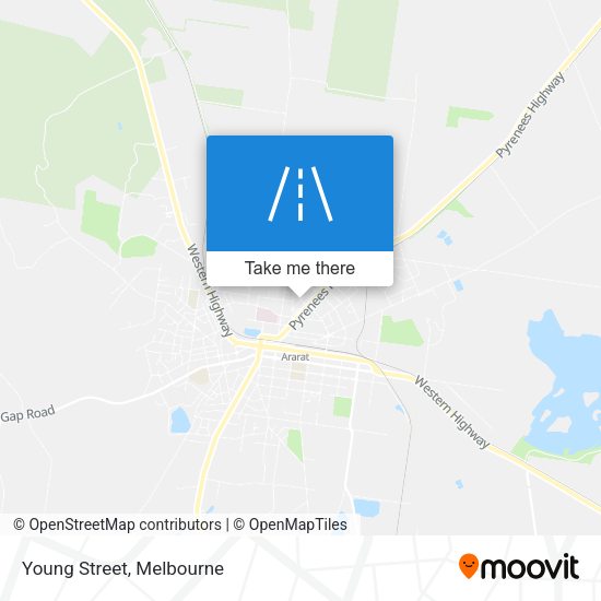 Young Street map
