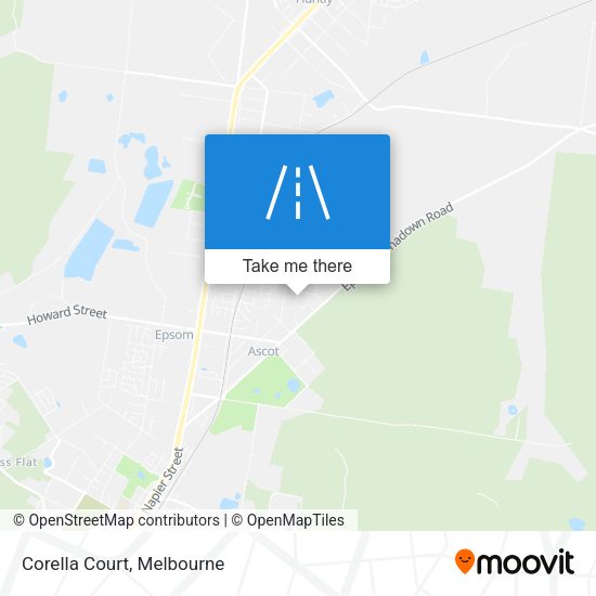 Corella Court map