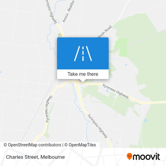 Charles Street map