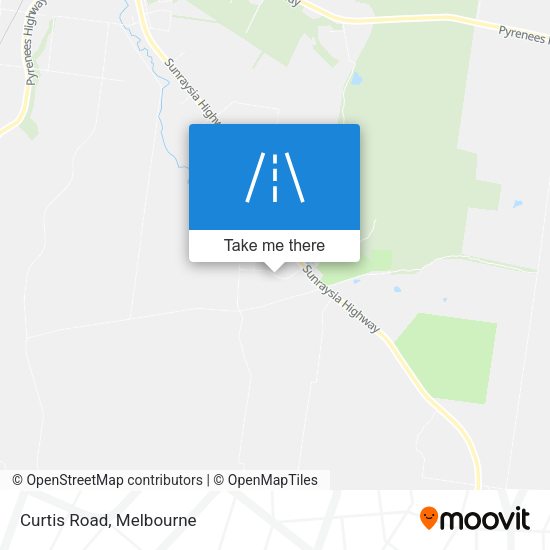 Curtis Road map