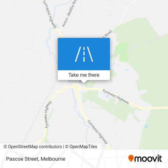 Pascoe Street map