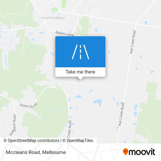 Mccleans Road map