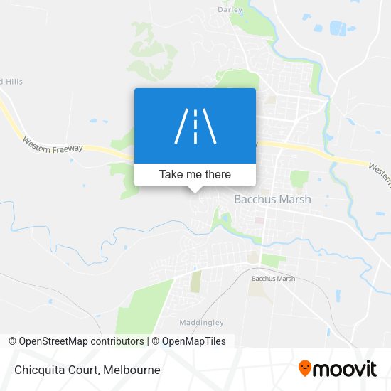 Chicquita Court map