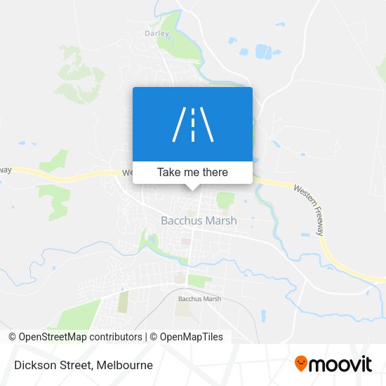 Dickson Street map