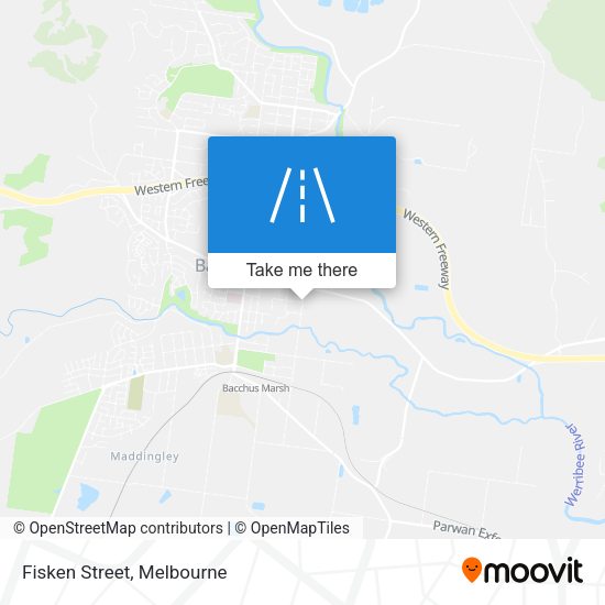 Fisken Street map