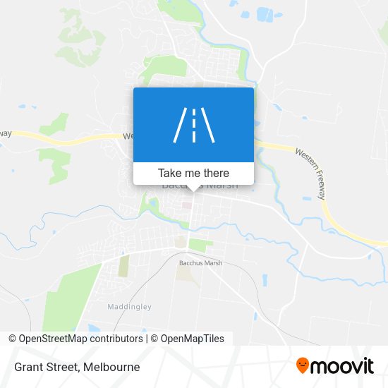 Grant Street map