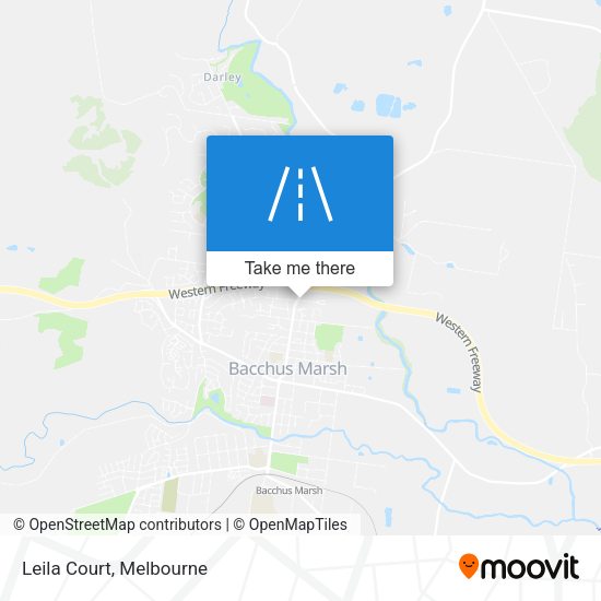Leila Court map