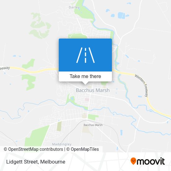 Lidgett Street map