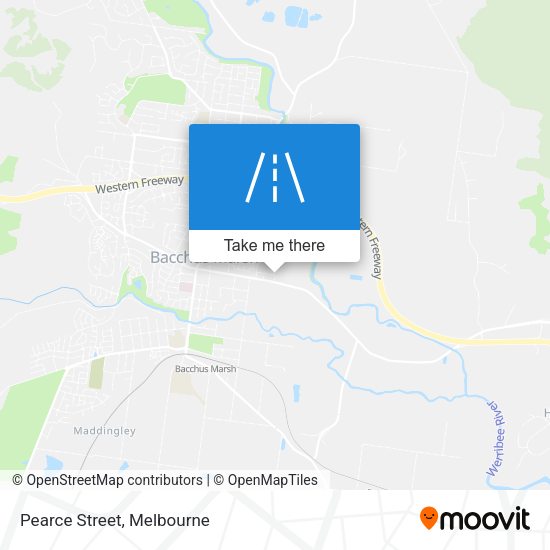 Pearce Street map