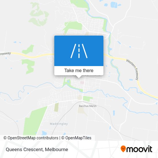 Queens Crescent map