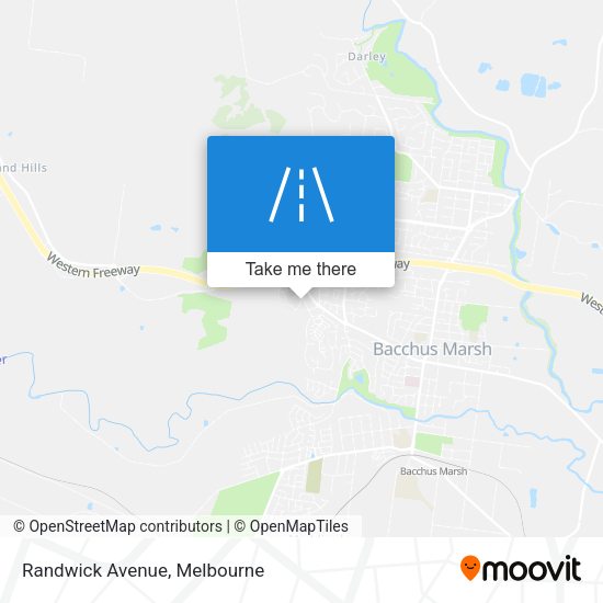 Randwick Avenue map