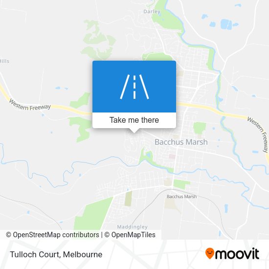 Tulloch Court map