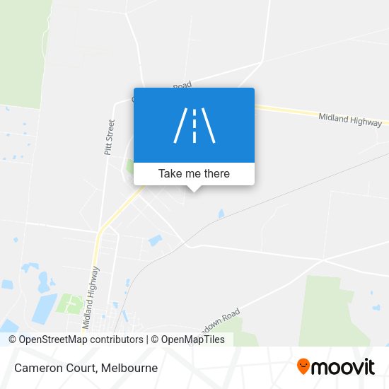 Cameron Court map