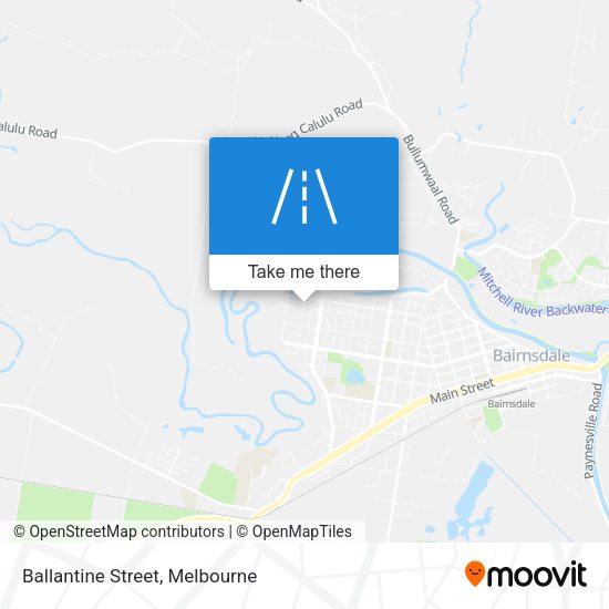 Ballantine Street map