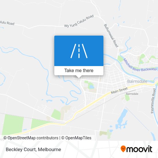 Beckley Court map