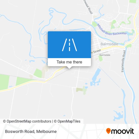 Bosworth Road map