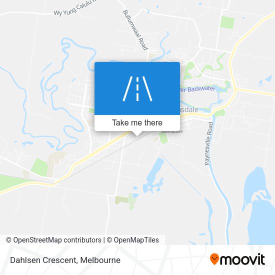 Dahlsen Crescent map