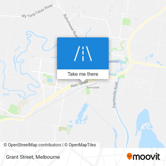 Grant Street map