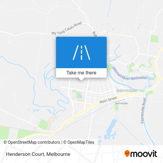 Henderson Court map