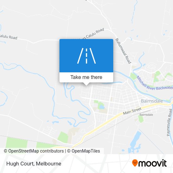 Hugh Court map