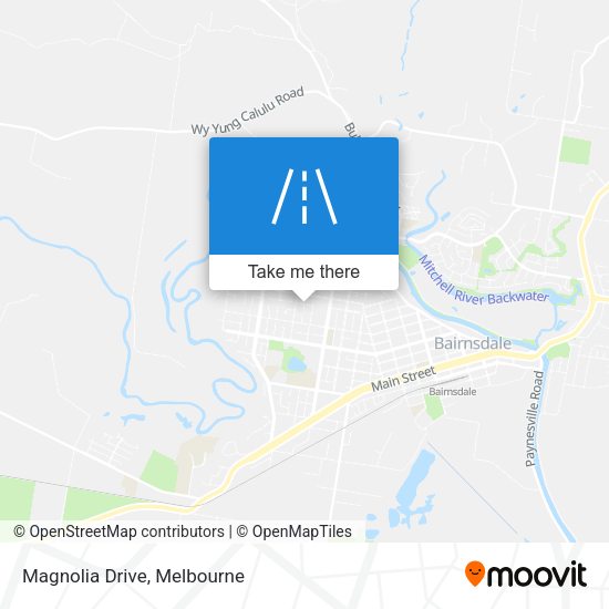 Magnolia Drive map