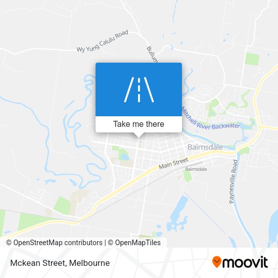 Mckean Street map