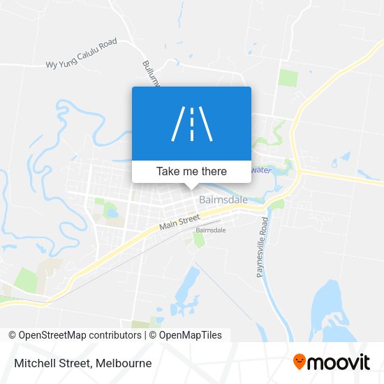 Mitchell Street map