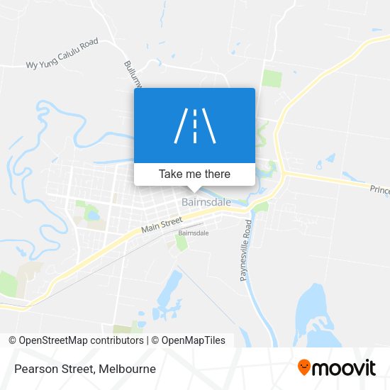 Pearson Street map