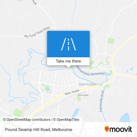 Pound Swamp Hill Road map