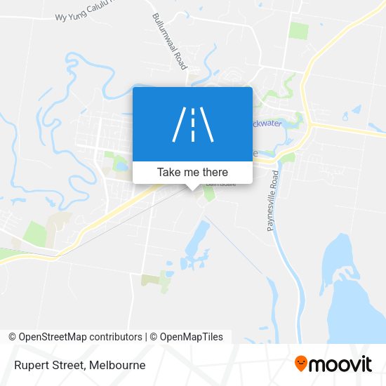 Rupert Street map