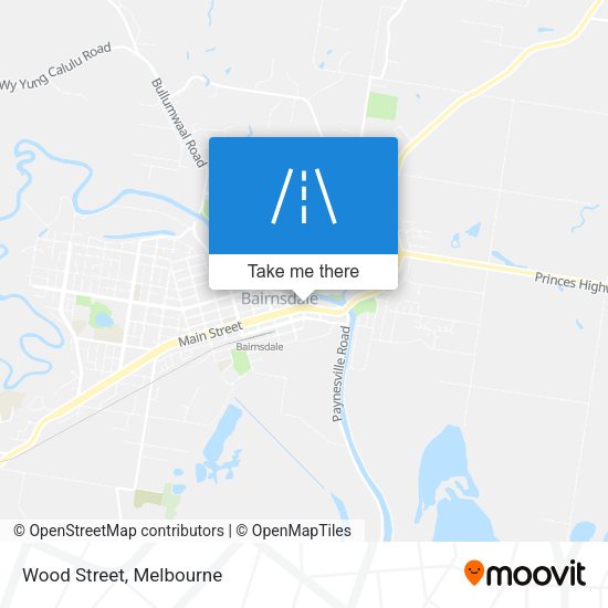 Wood Street map
