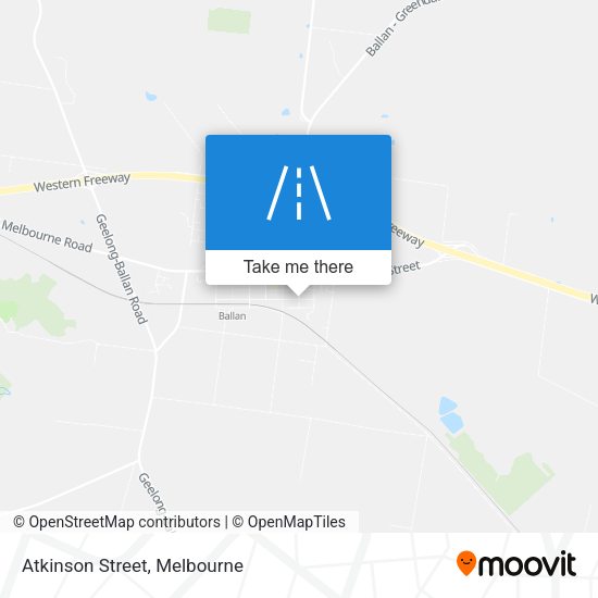 Atkinson Street map