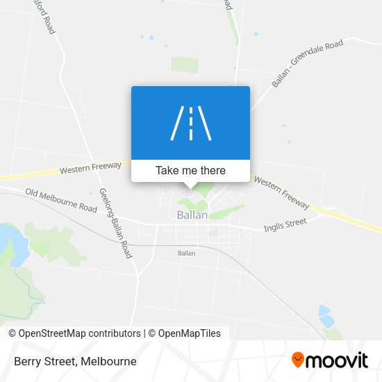 Berry Street map