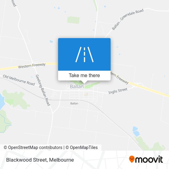 Blackwood Street map