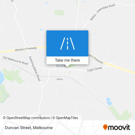 Duncan Street map