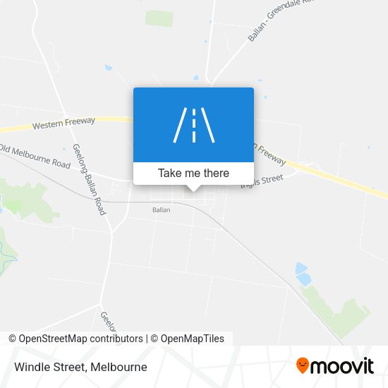 Windle Street map