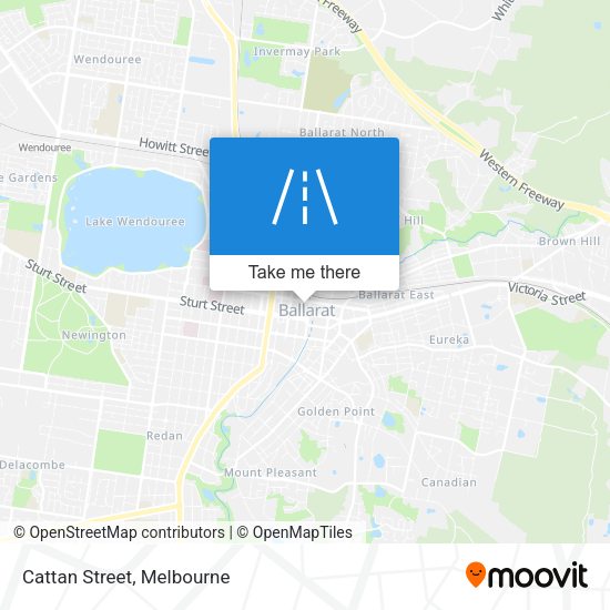 Cattan Street map