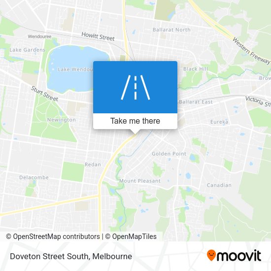 Doveton Street South map