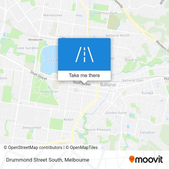 Drummond Street South map