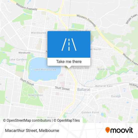 Macarthur Street map