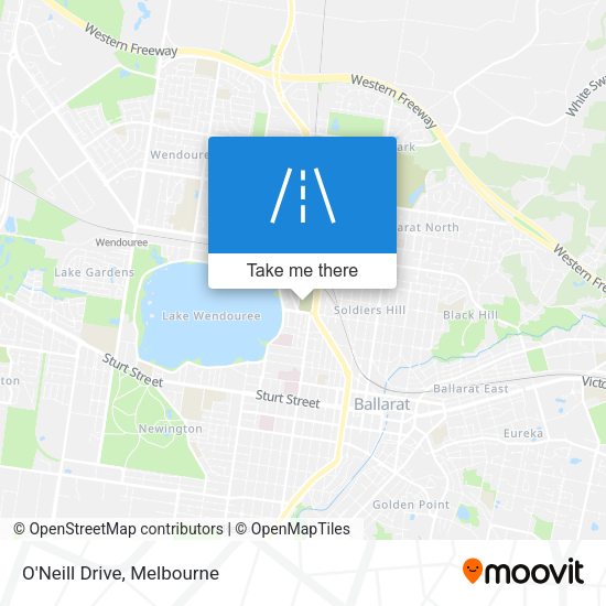 O'Neill Drive map