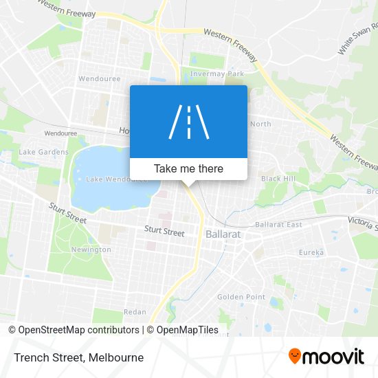 Trench Street map