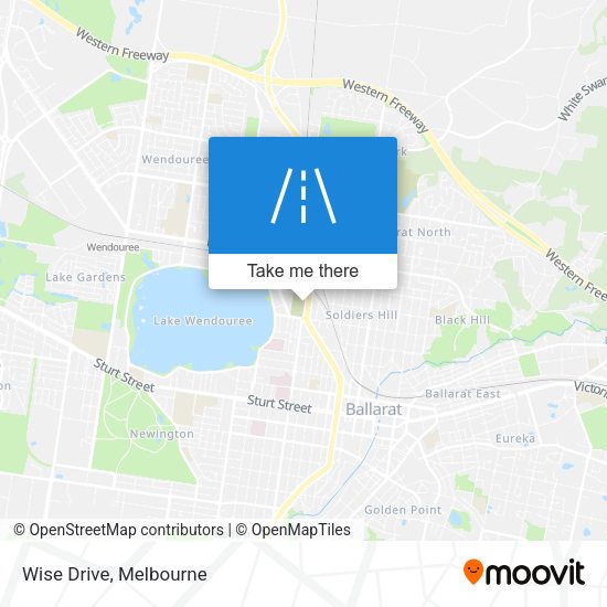 Wise Drive map